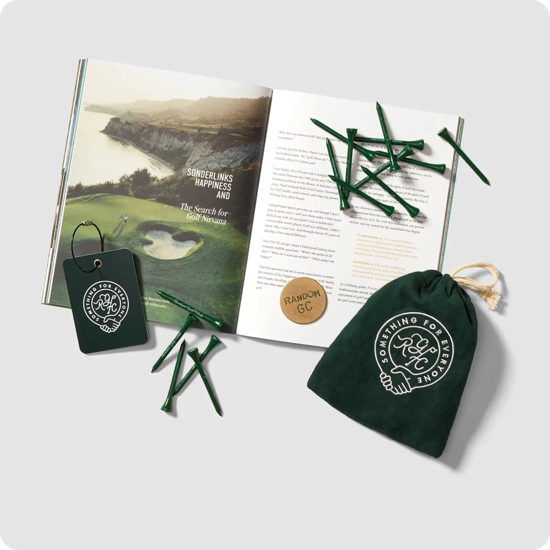 Random Golf Club products and brand content